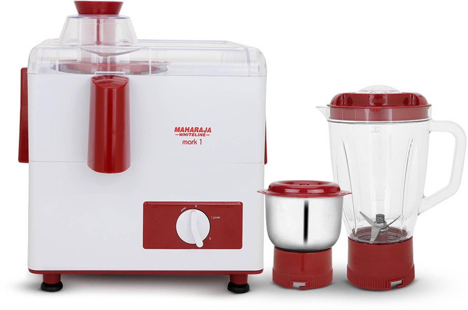 MAHARAJA WHITELINE by MAHARAJA WHITELINE 450 W Juicer Mixer Grinder — Induction Cooktops