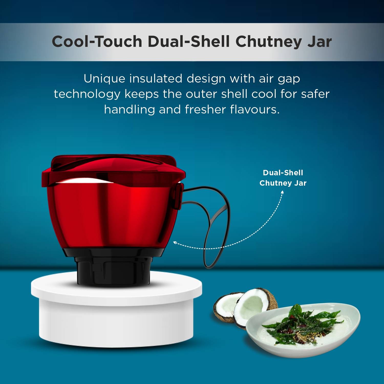 Butterfly Rapid 750W Juicer Mixer Grinder - Image 3