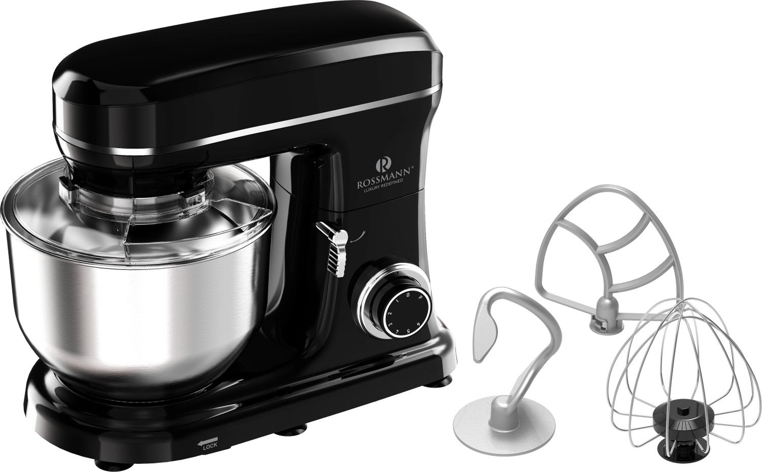 Image of ROSSMANN Stand Mixer 1600 W Mixer Grinder