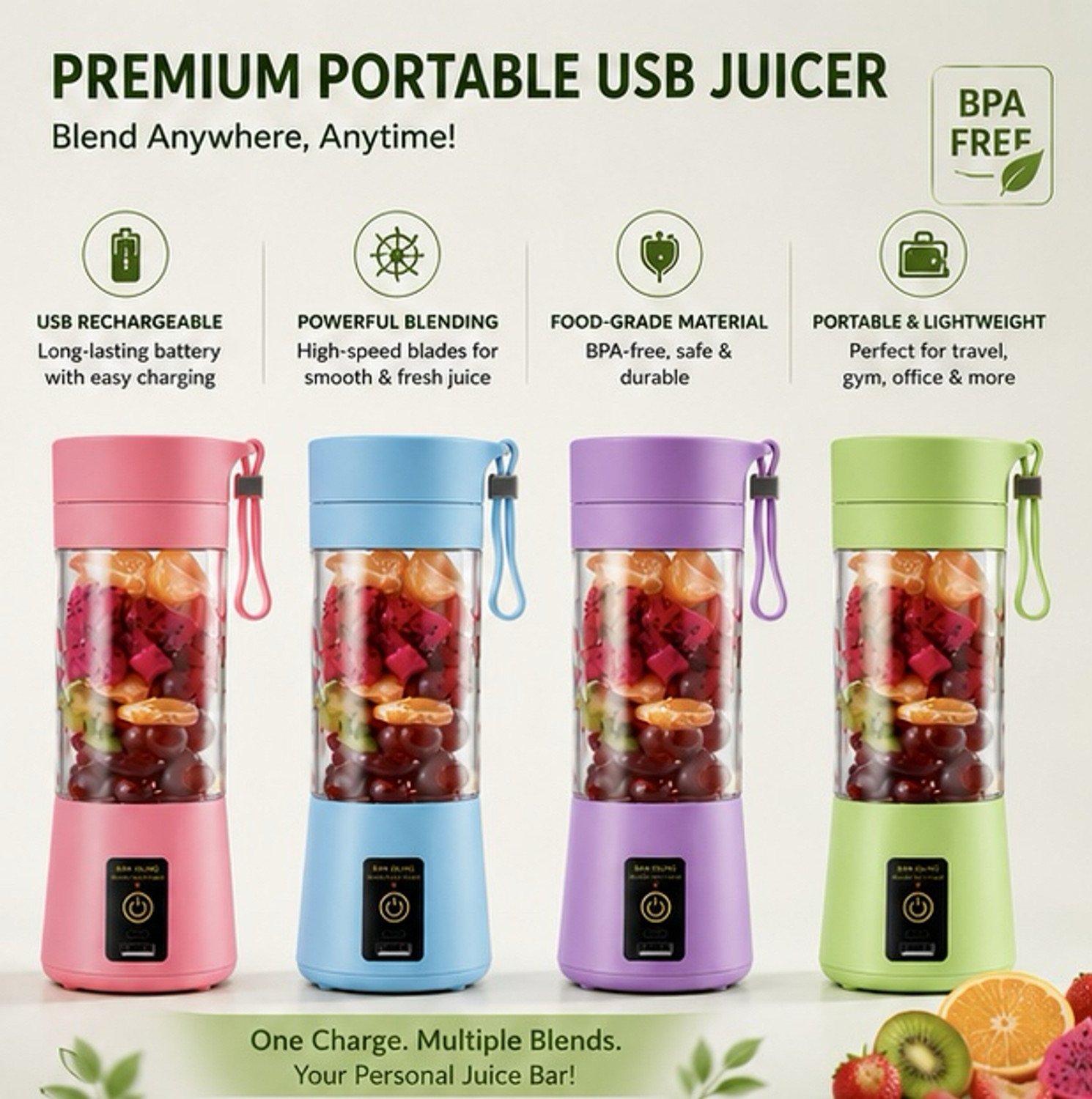 Image of EAZYKART 02 25 W Juicer Mixer Grinder