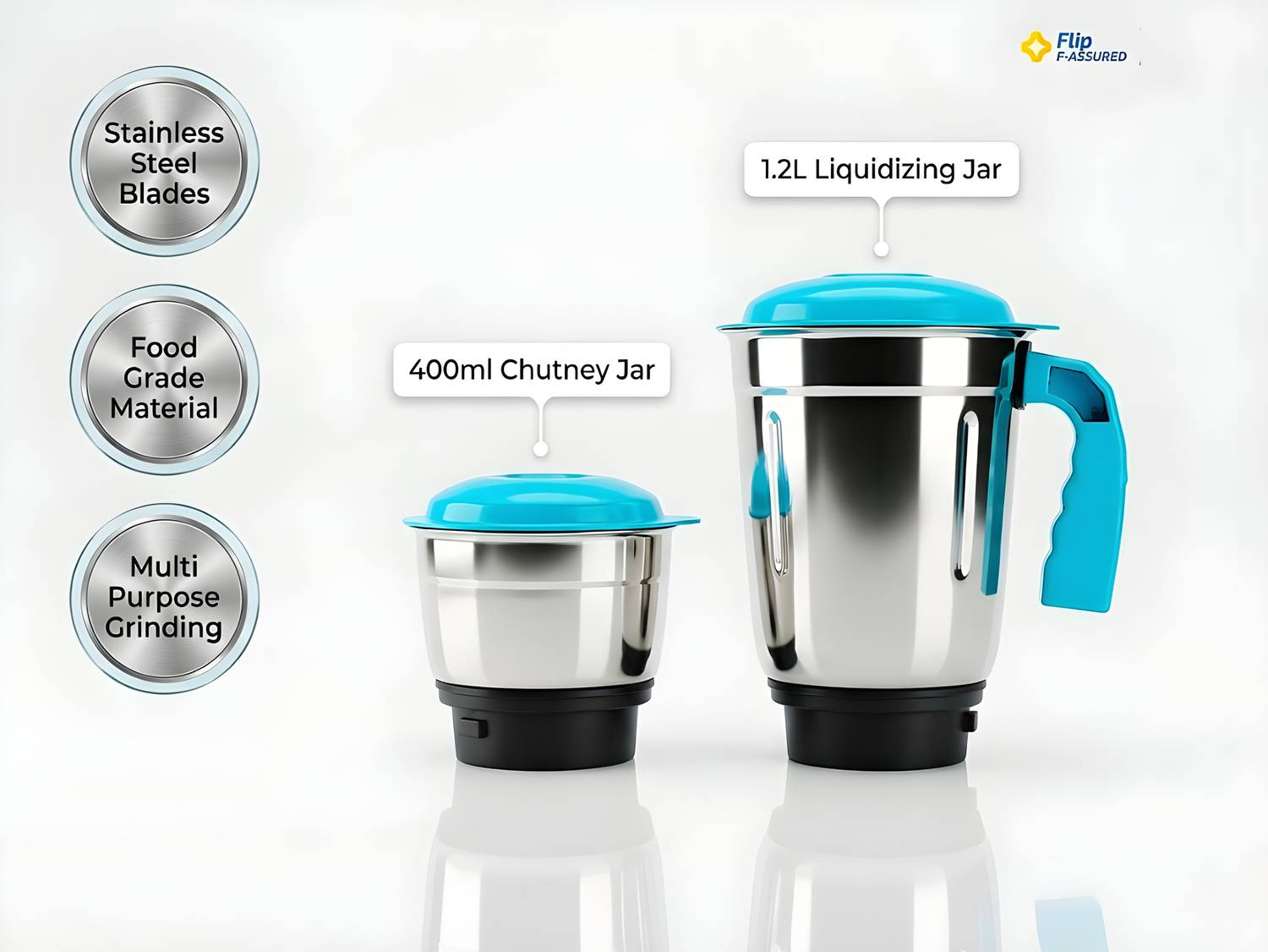 HOME SAVER 550 W Juicer Mixer Grinder - Image 3