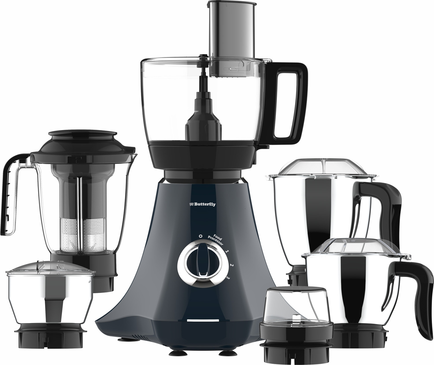 Image of Butterfly Nexo Food Processor 750 W Juicer Mixer Grinder