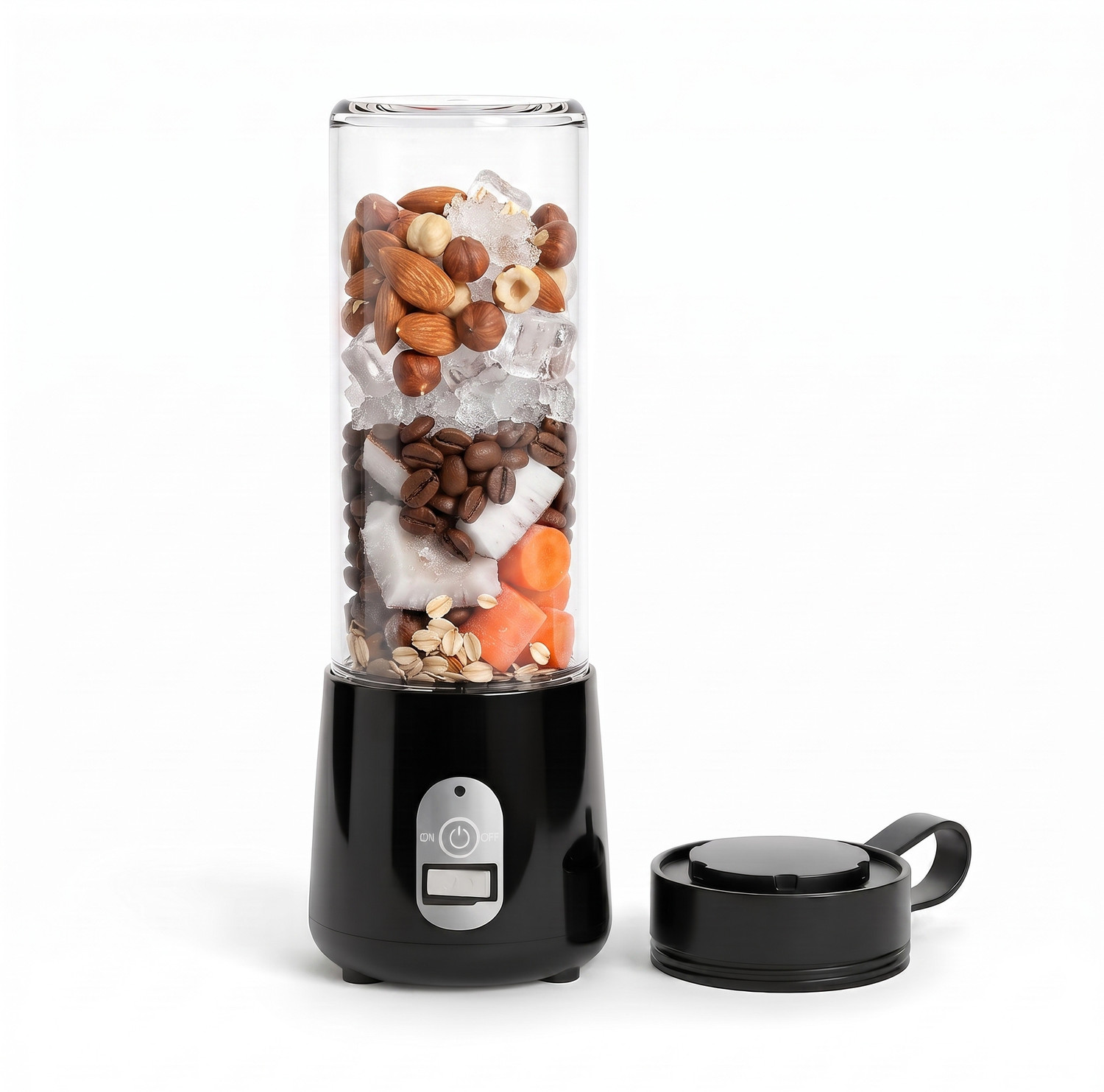 Image of blendjet Portable Blender Mixer Juicer Grinder 420ml 1500mAh USB Rechargeable 6 Blades 150 W Juicer Mixer Grinder
