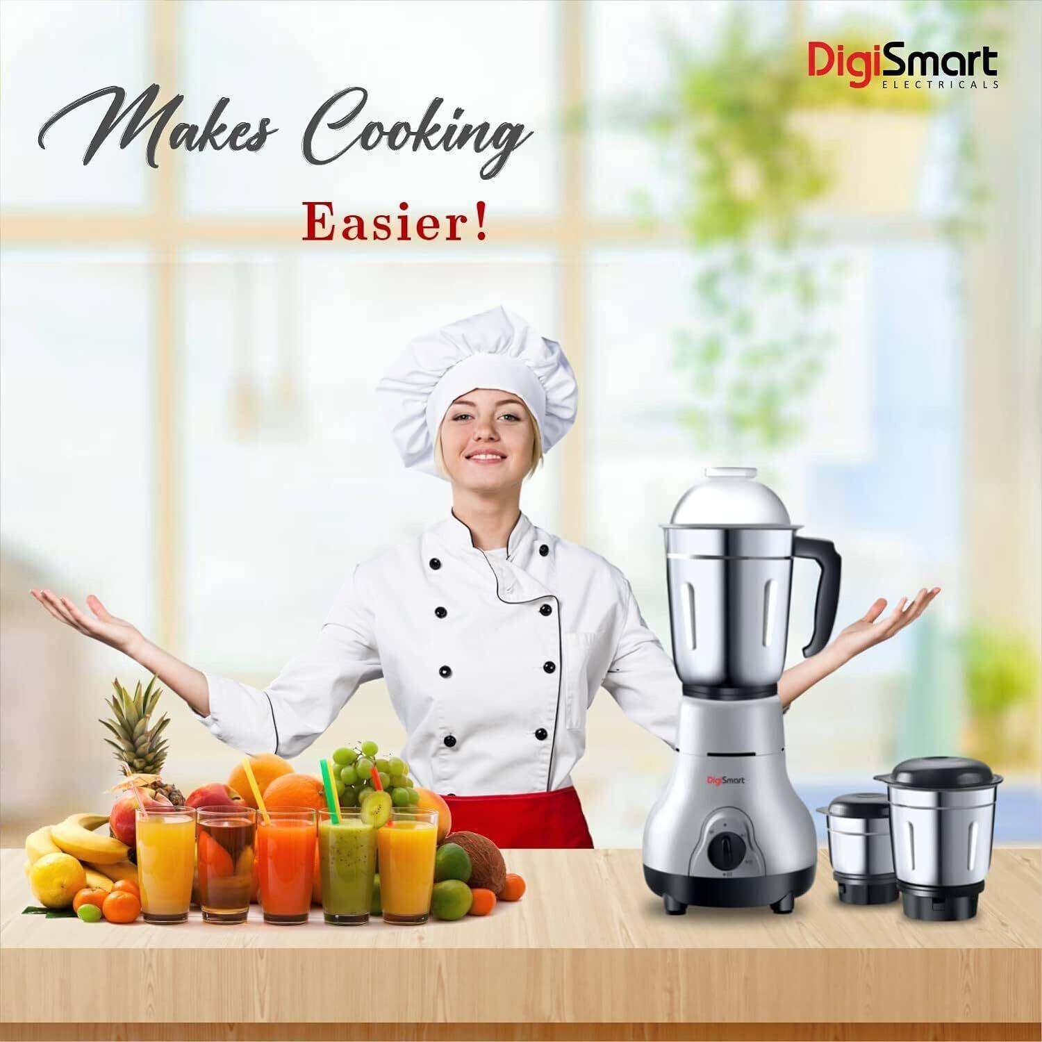 DIGISMART 3 JARS 600 W Mixer Grinder - Image 3