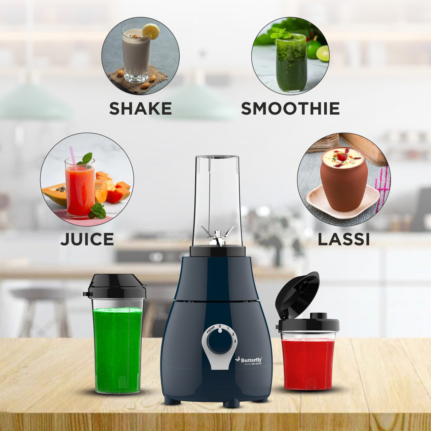 Image of Butterfly Arrow 500 W Juicer Mixer Grinder