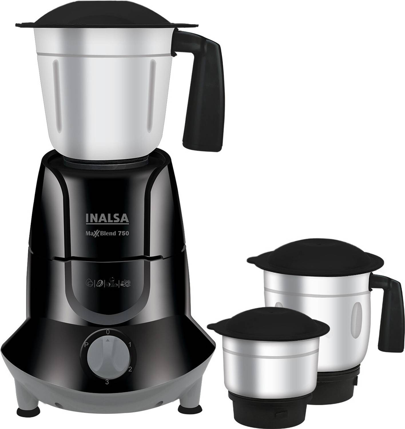 Inalsa MaxxBlend 750 W Mixer Grinder — Food Processors & Choppers