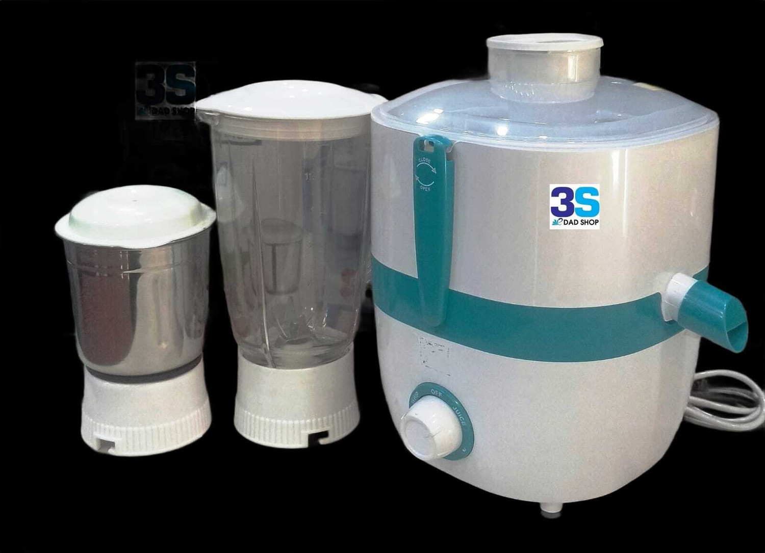 Image of 3S eDAD SHOP Classic Series 500 W Juicer Mixer Grinder