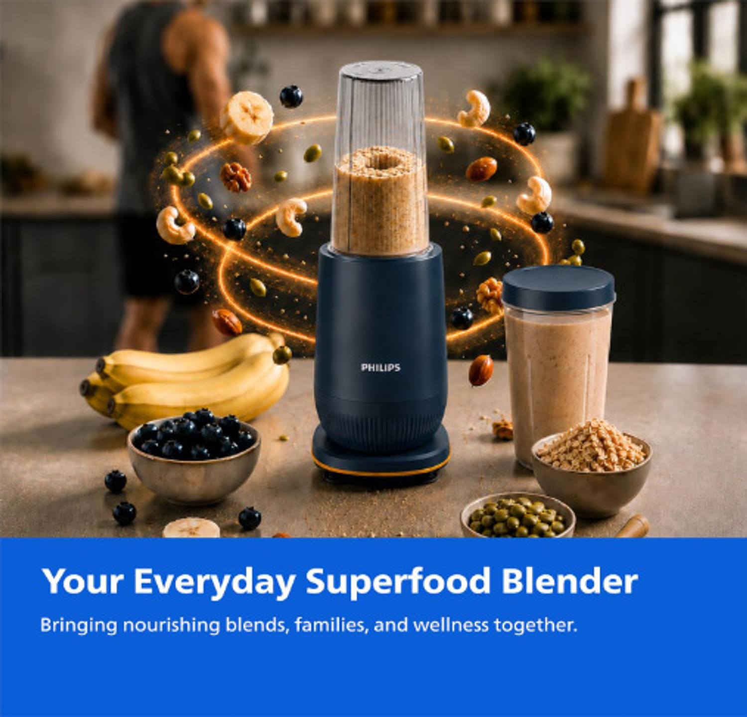 Image of PHILIPS MINI BLENDER 350 W Mixer Blender
