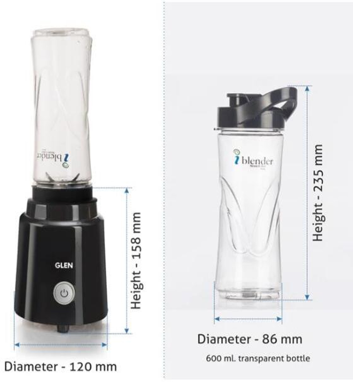 Image of Glen Blender 200 W Juicer Mixer Grinder