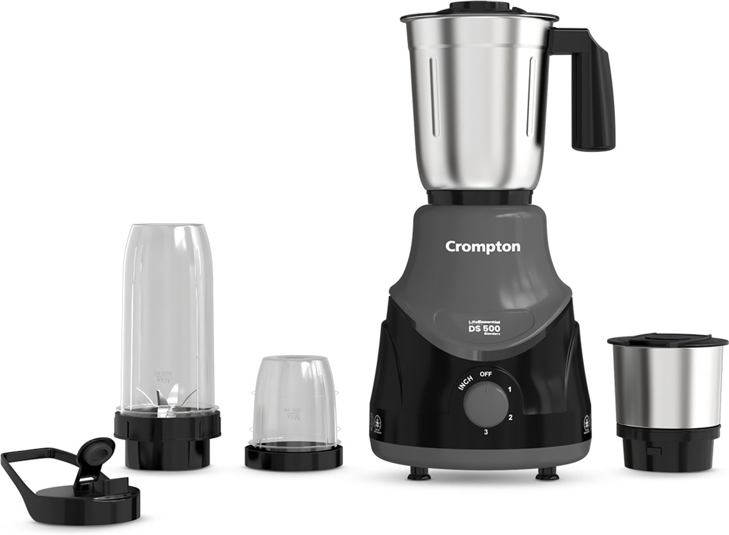 Image of Crompton BlendX 500 W Juicer Mixer Grinder
