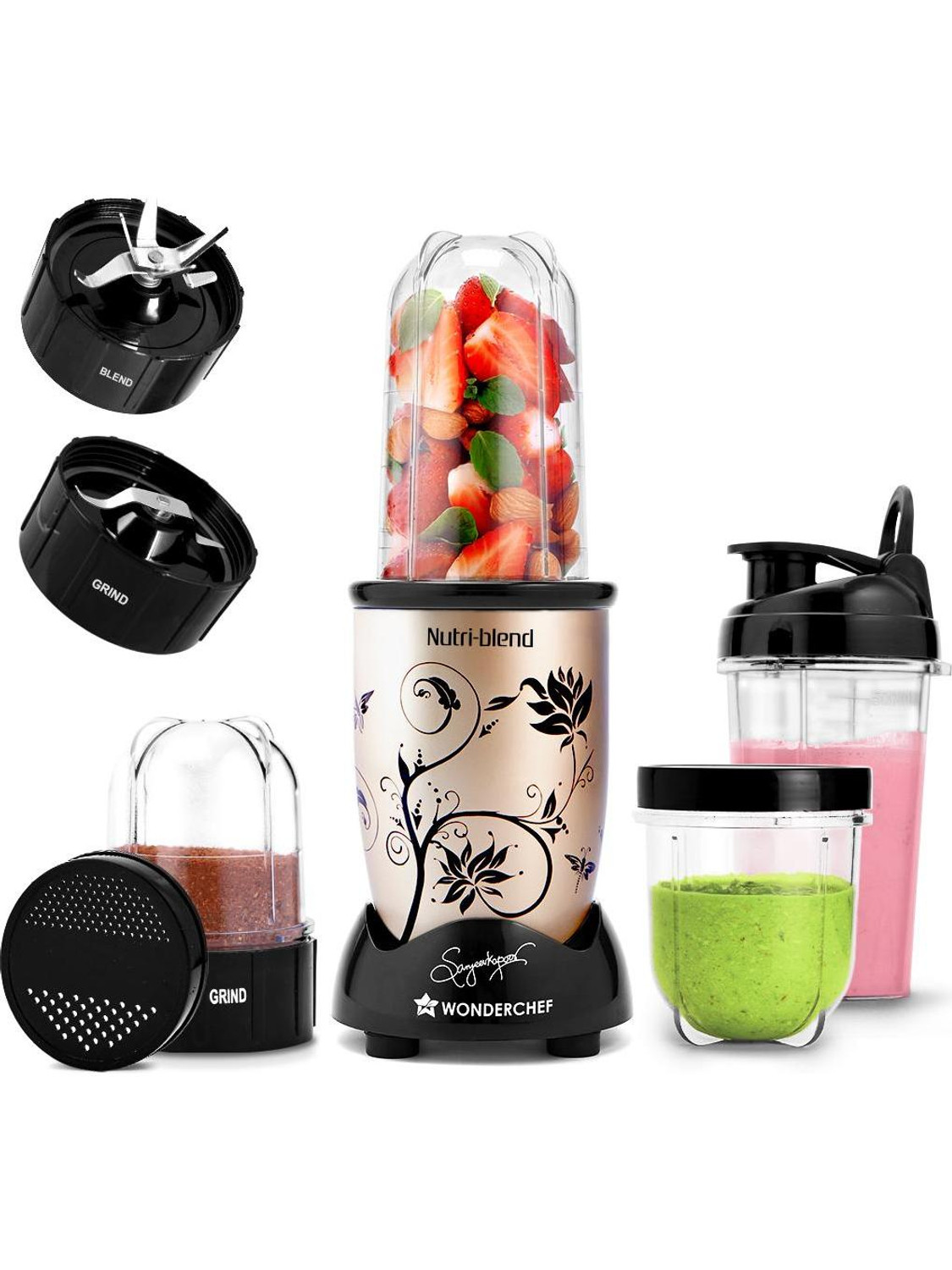 WONDERCHEF Nutri-blend 500 W Juicer Mixer Grinder
