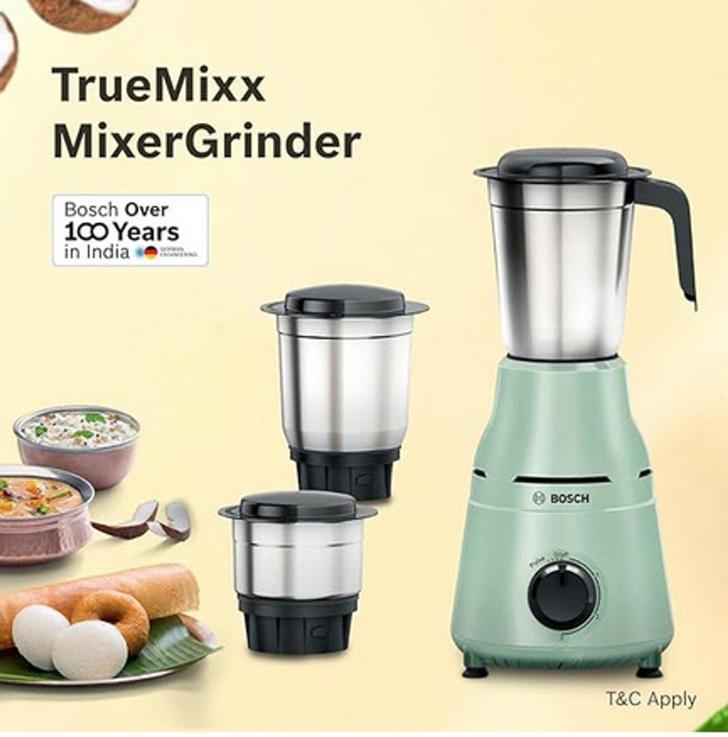 Image of BOSCH TrueMixx 750 W Mixer Grinder