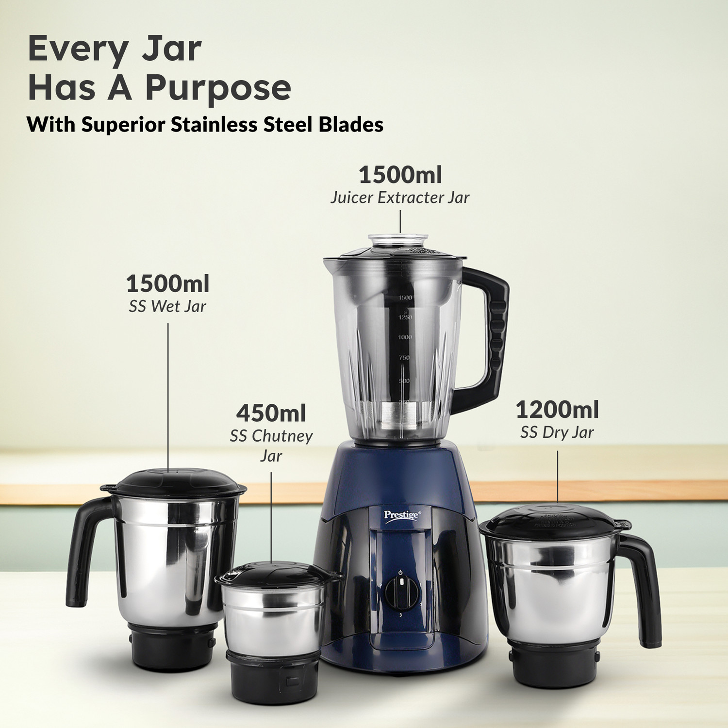 Indiamart Best Butterfly Mixer Grinder Butterfly Smart 750-Watt Mixer Grinder With Jar (Grey) At ₹ 2700/piece  New Items In Chennai ID: 19616382091