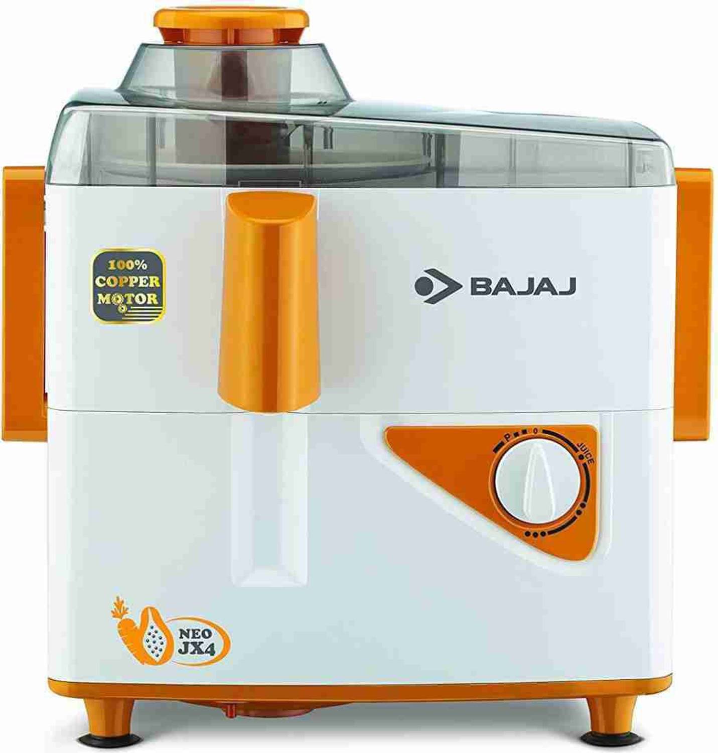 BAJAJ Jx4new 450w 450 W Juicer Mixer Grinder — Juicers & Blenders