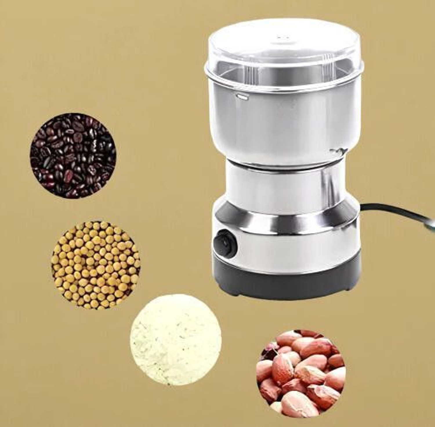 Image of JayGopalTrendz 150W Electric Mini Mixer Grinder Juicer Light weight Compact for KitchenCY263 240 W Juicer Mixer Grinder