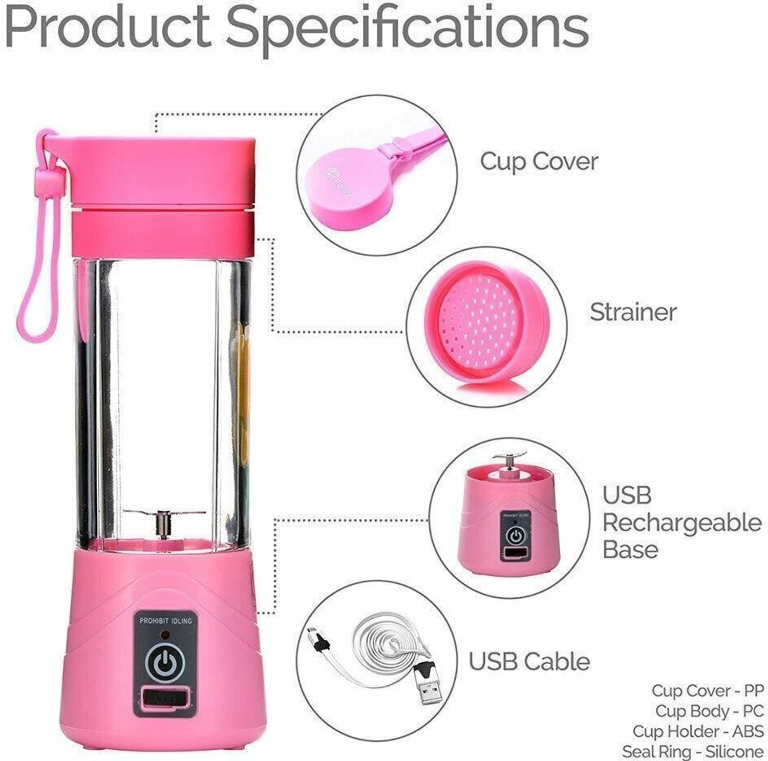 Image of HARIS STORE Pro Fruit Juicer 200 W Juicer Mixer Grinder