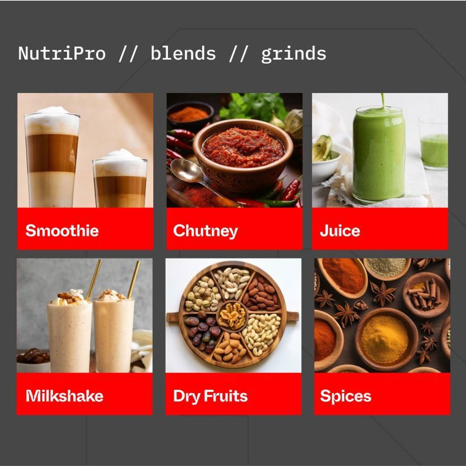 NutriPro 500W Juicer Mixer Grinder - Image 3