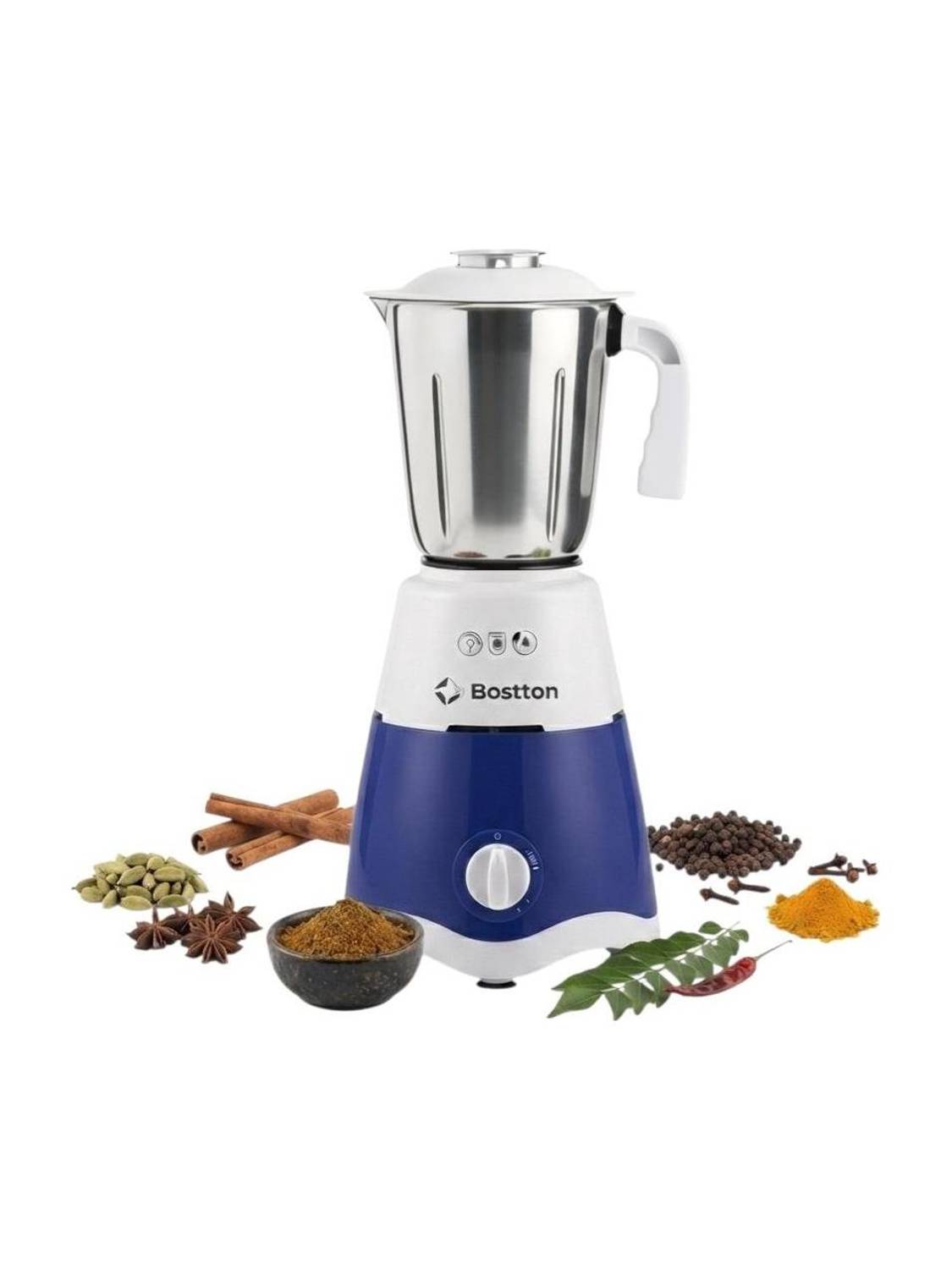 Bostton 750 Copper Winded Motor 750 W Mixer Grinder