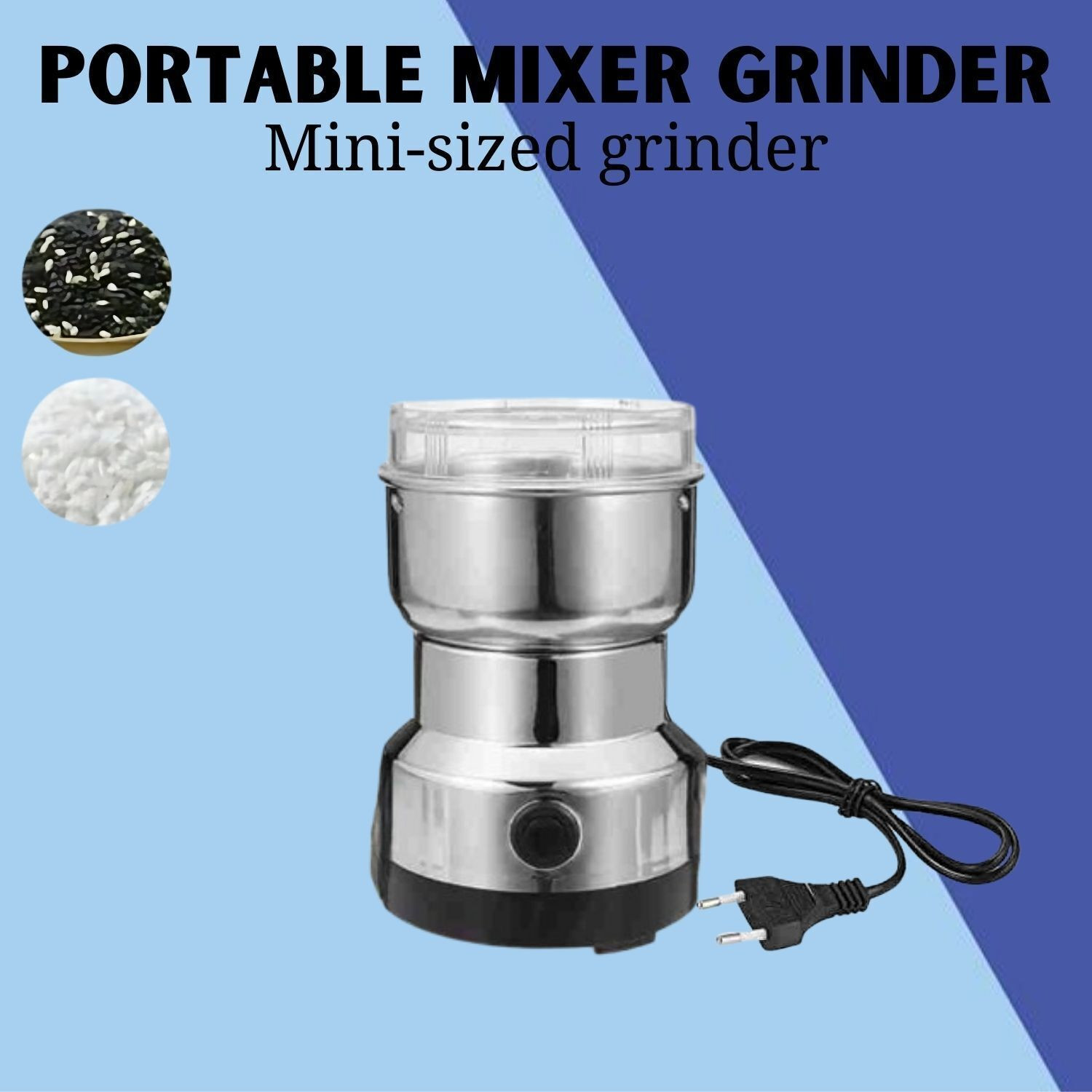 Image of HARIS STORE Elecrtic (Mixer Grinder) Coffee, and Masala Grinder for Kithchen /Home K30 200 W Mixer Grinder