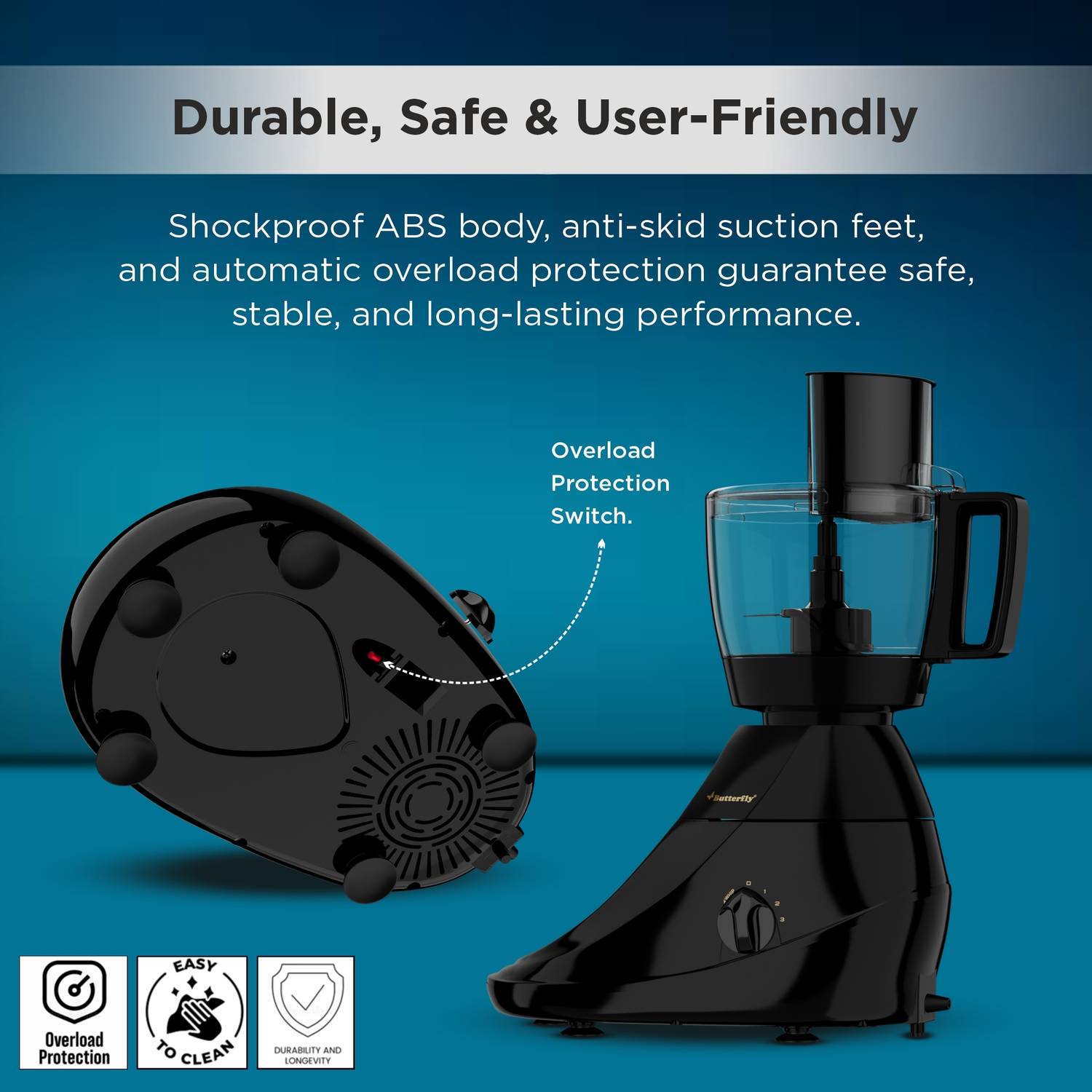 Butterfly Rapid 750W Juicer Mixer Grinder - Image 3