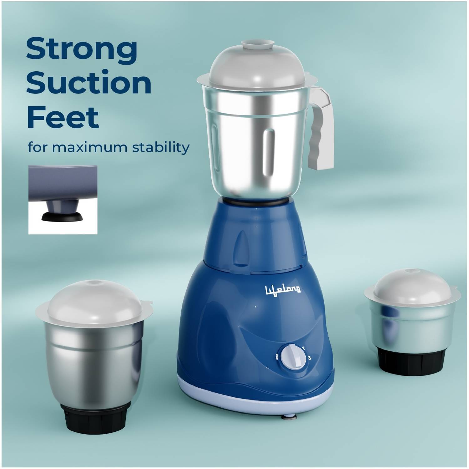 Lifelong Power Pro 500W Mixer Grinder - Image 2