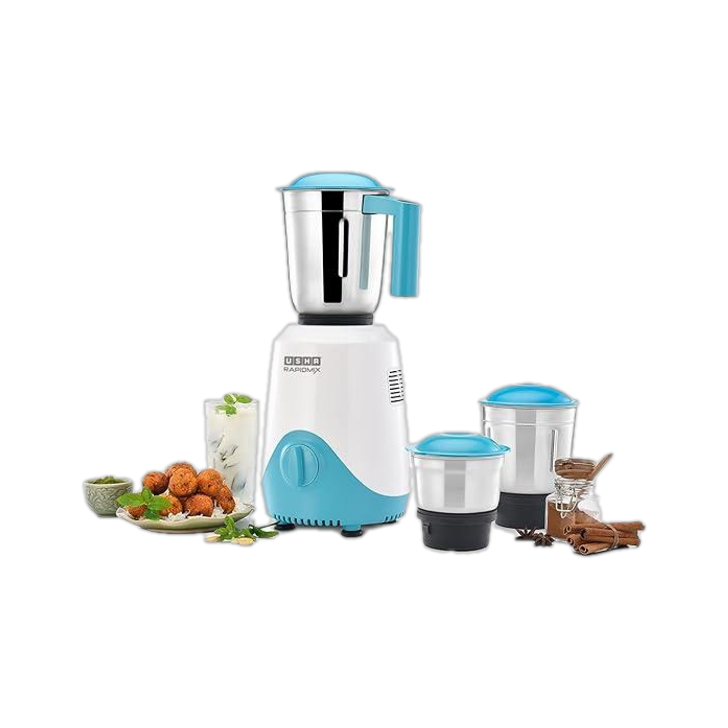 USHA Spin Pro 500 W Mixer Grinder — Juicers & Blenders