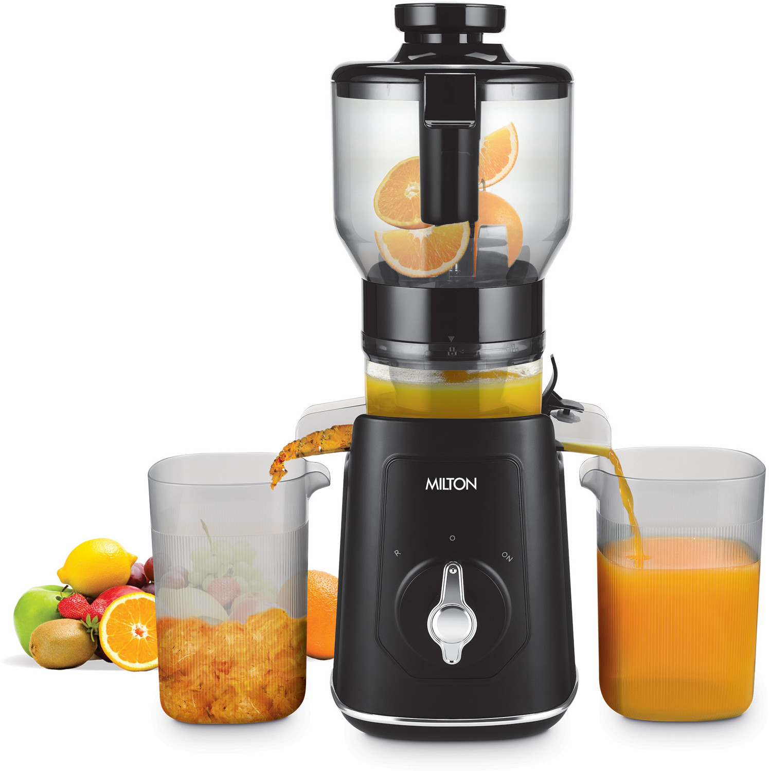 Image of MILTON Appliances Cold Press Slow Juicer with Nutri Lock System 150 W Juicer