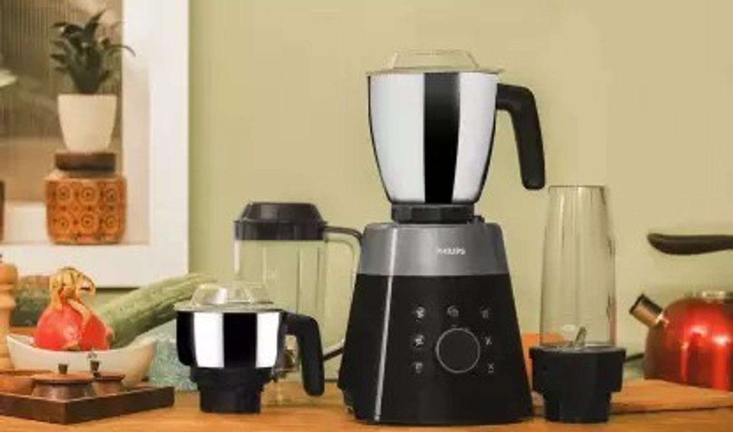 Image of PHILIPS HL7777 /00 750 W Mixer Grinder