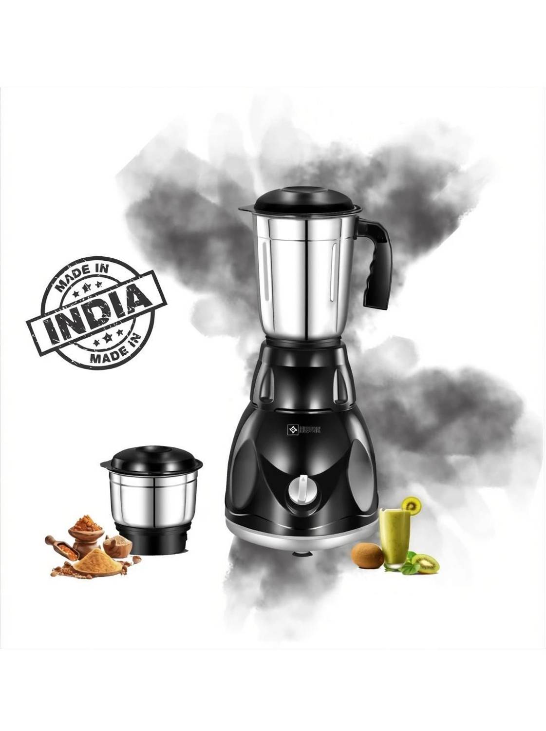Havok 750 Watt Juicer Mixer Grinder with 2 Jars for Grinding 750 W Juicer Mixer Grinder