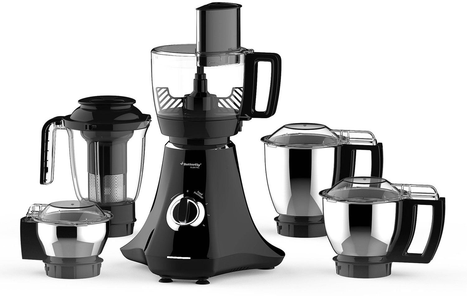 Image of Butterfly Elektra All In One Food processor and Mixer Grinder, 750 W Juicer Mixer Grinder