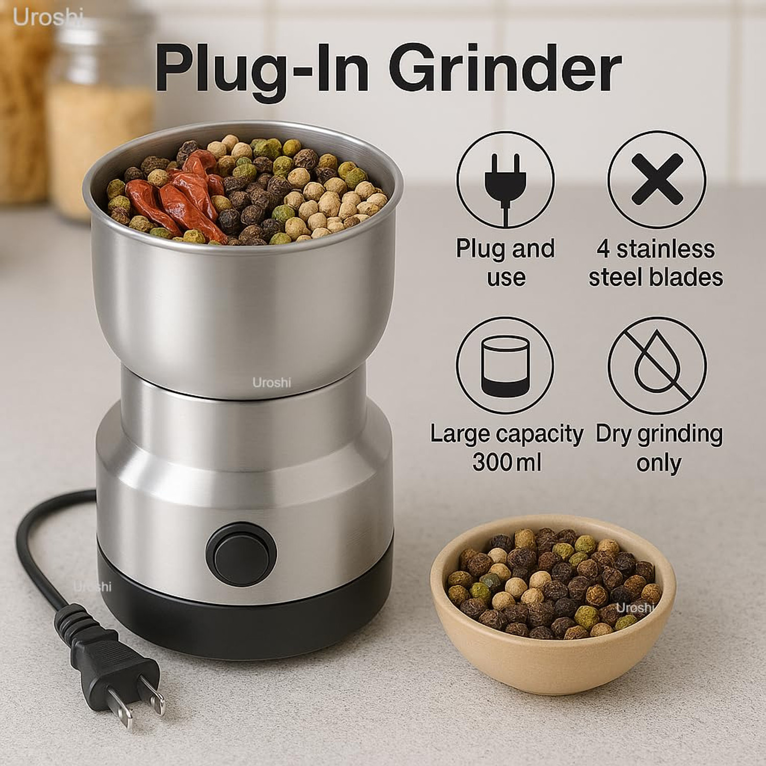 Image of Manvisha enterprise Nima Grinder 220 W Mixer Grinder