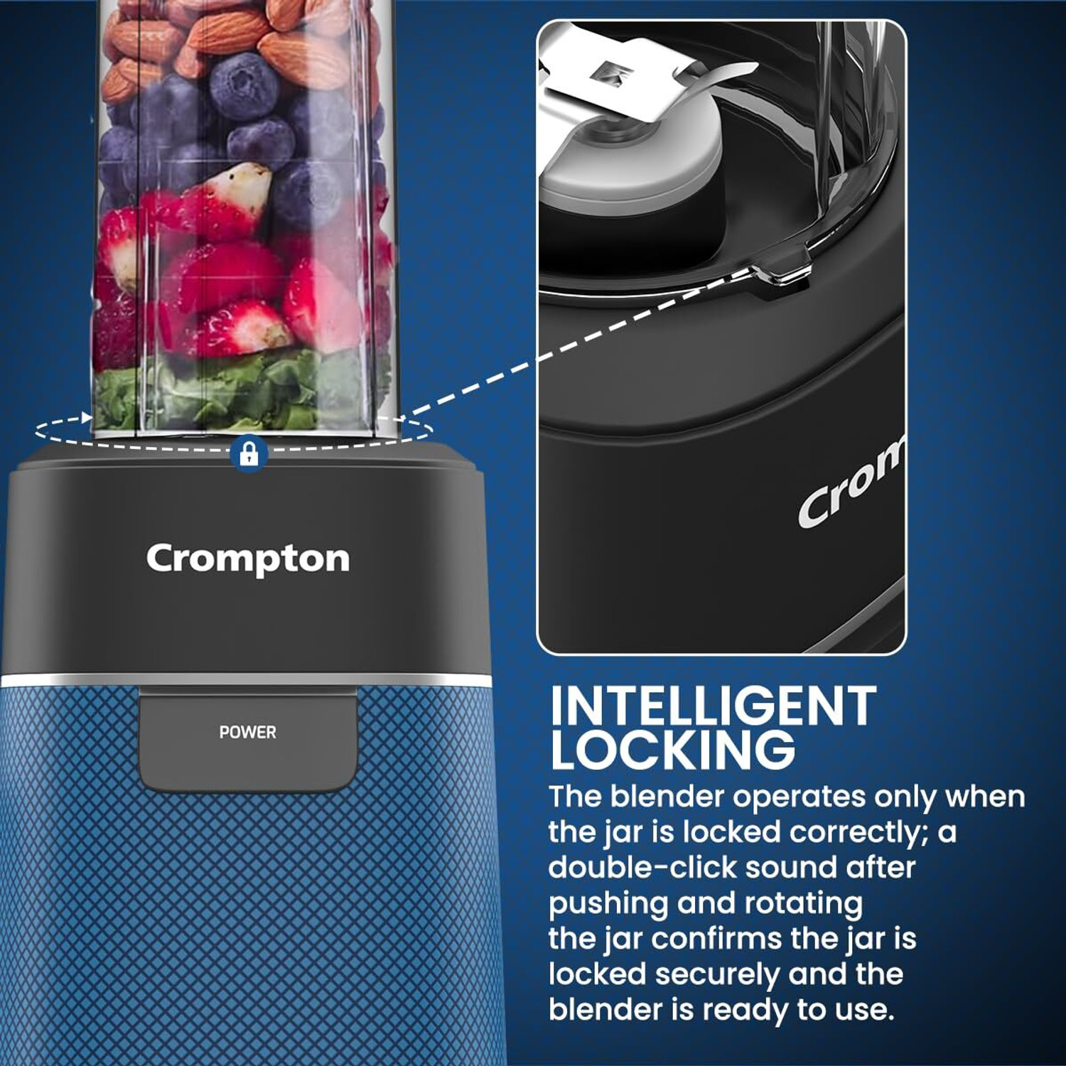 Image of Crompton Ameo Fresh 400 W Mixer Blender