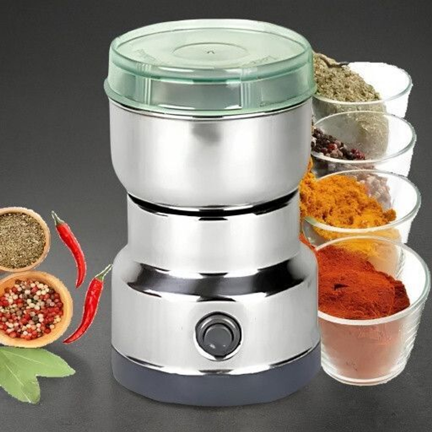Image of JayGopalTrendz 150W Electric Mini Mixer Grinder Juicer Light weight Compact for KitchenCPL457 240 W Juicer Mixer Grinder