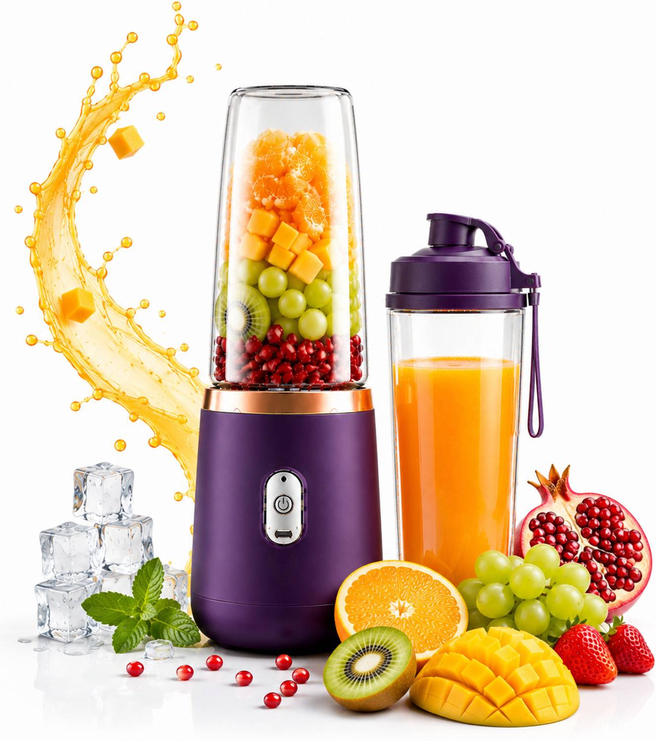 Alakh Enterprise PORTABLE_JUICER07 50 W Juicer Mixer Grinder
