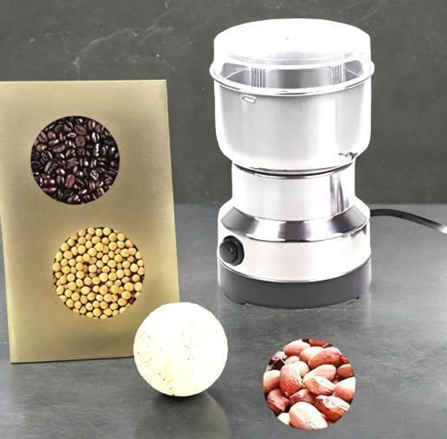 Image of HARIS STORE 150W Electric Mini Mixer Grinder Juicer Light weight Compact for KitchenCU102 240 W Juicer Mixer Grinder