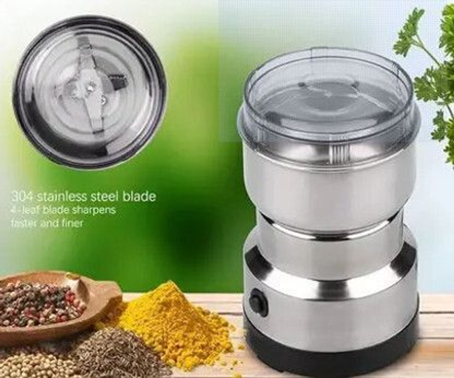 Image of Elvara creations Nima Mini Mixer Grinder 200 W Juicer Mixer Grinder