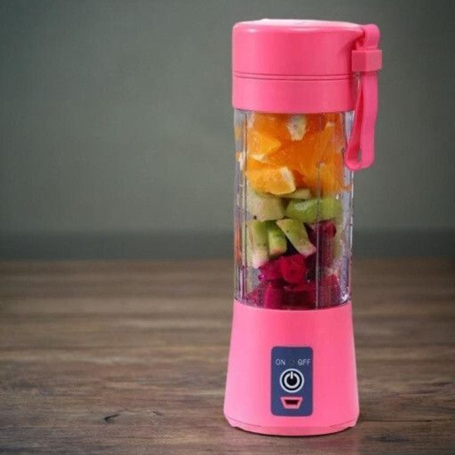 Image of JayGopalTrendz Electric Fruit Juicer Maker USB Rechargeable Mini Juicer Mixer GrinderMJ168 350 W Juicer Mixer Grinder
