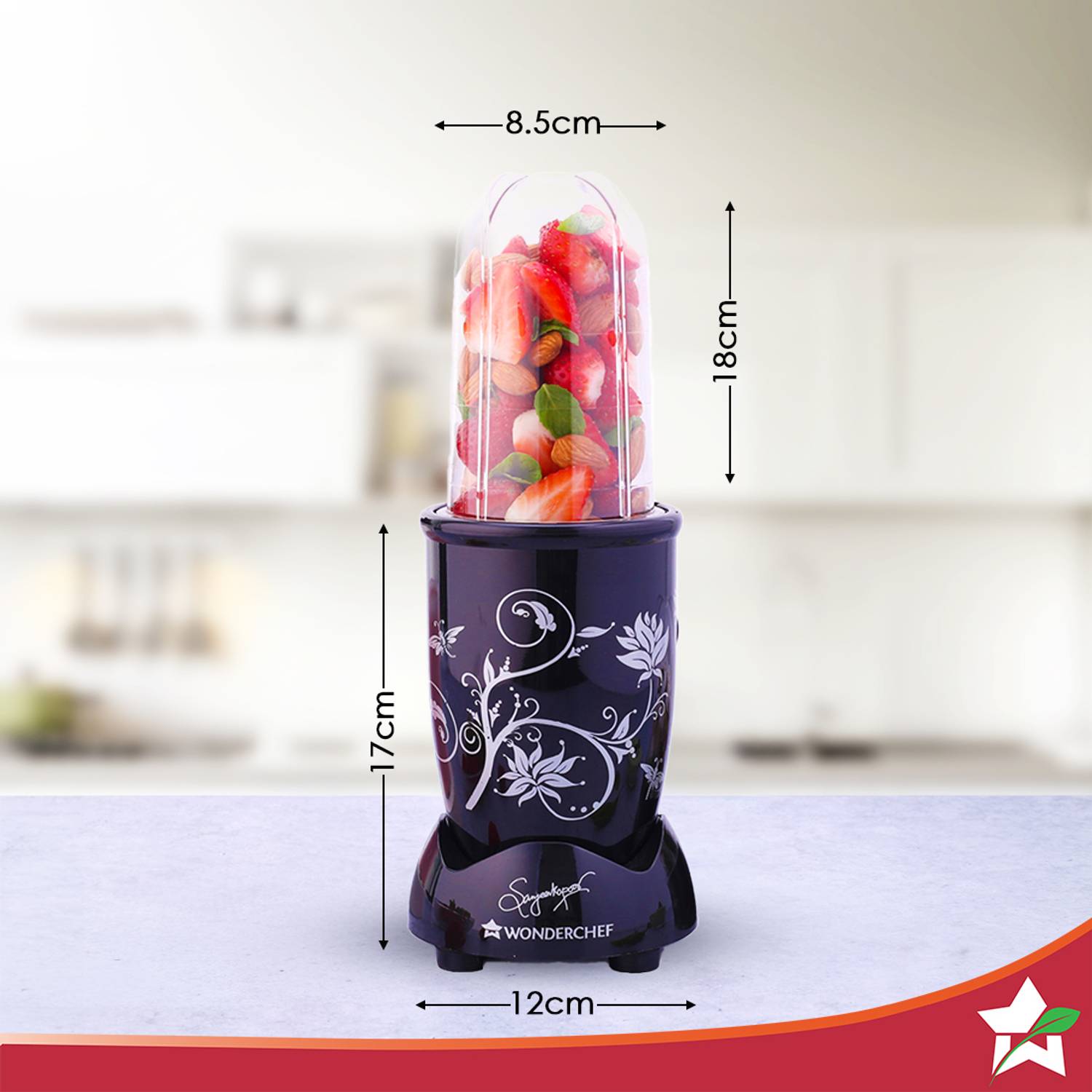 WONDERCHEF 22000 RPM 500 W Juicer Mixer Grinder - Image 2
