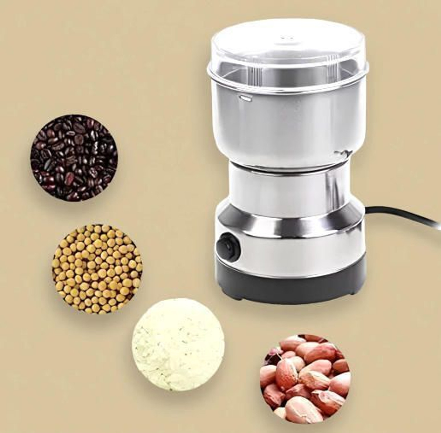 Image of HARIS STORE 150W Electric Mini Mixer Grinder Juicer Light weight Compact for KitchenCY290 240 W Juicer Mixer Grinder