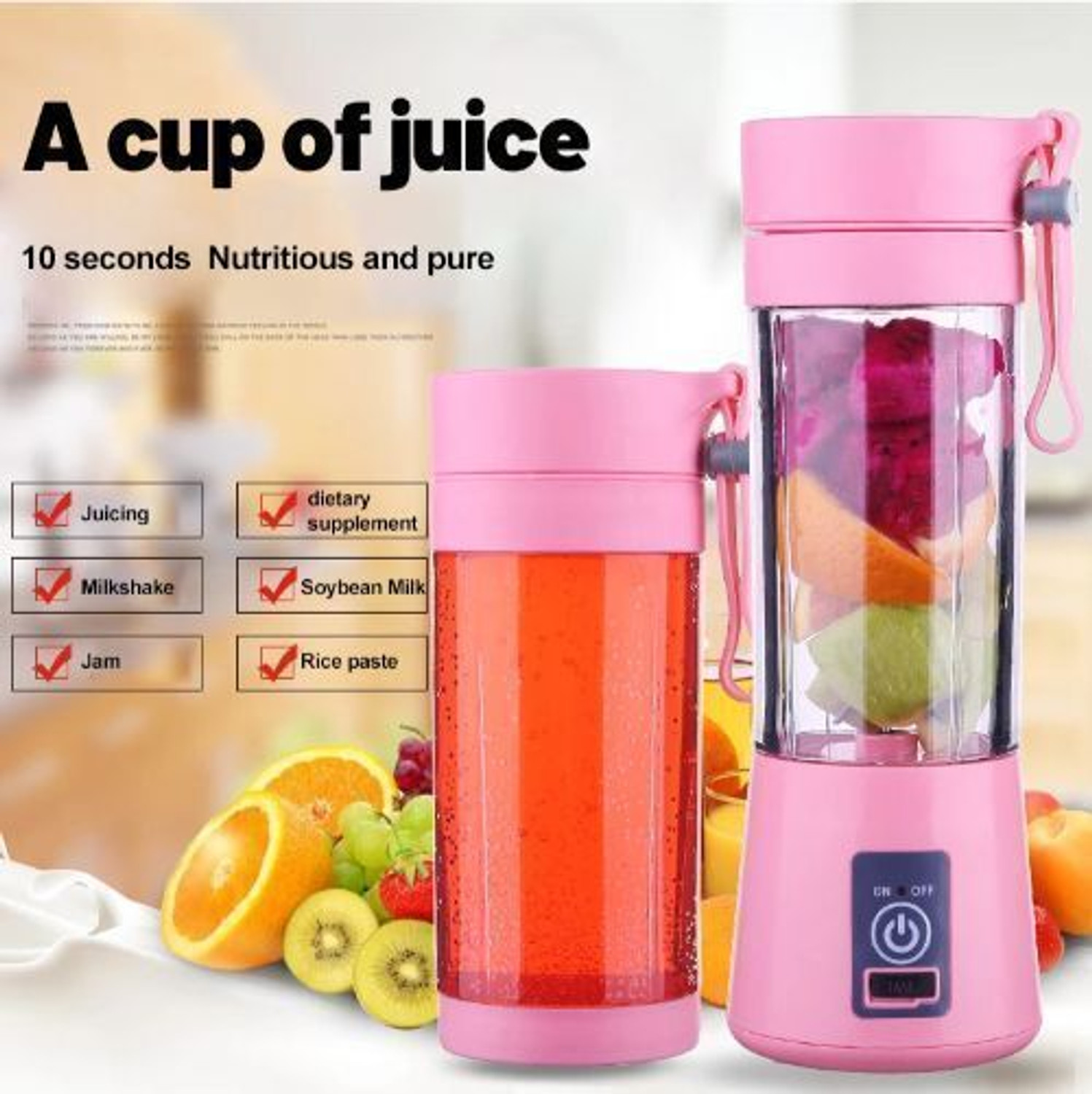 Image of JayGopalTrendz Pro Fruit Juicer 200 W Juicer Mixer Grinder
