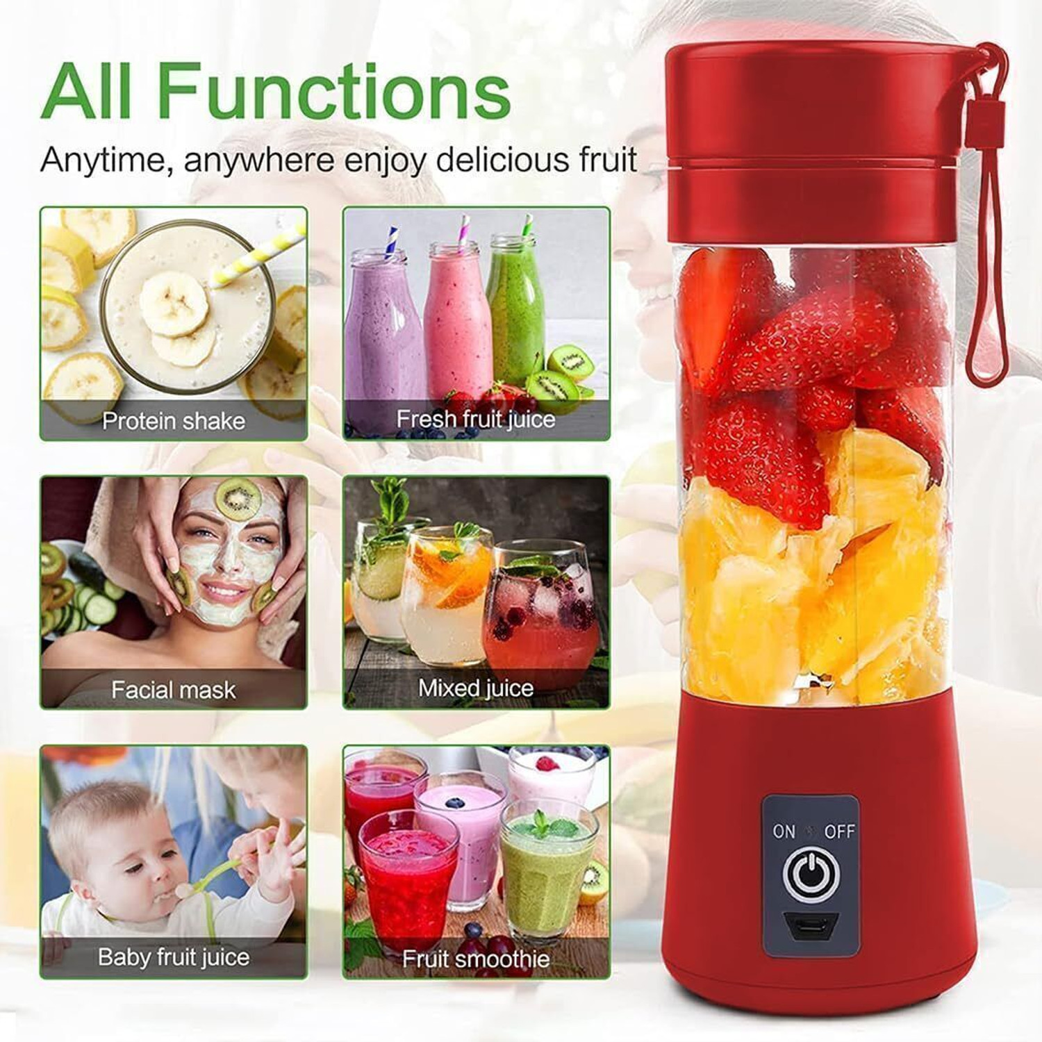 Image of Fireefly NA 2000 W Juicer Mixer Grinder
