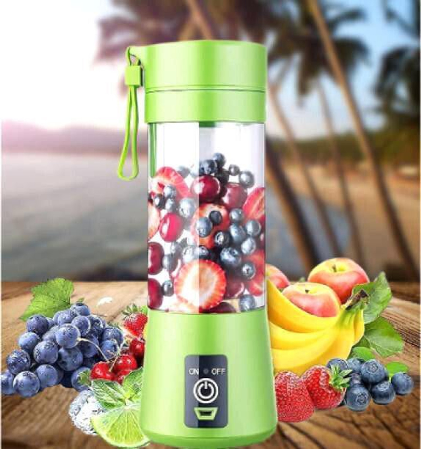 Image of JayGopalTrendz Electric Fruit Juicer Maker USB Rechargeable Mini Juicer Mixer GrinderDF32 350 W Juicer Mixer Grinder