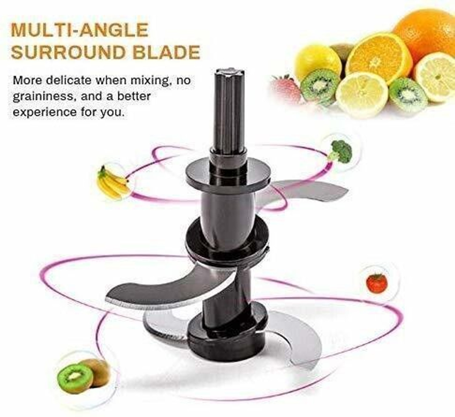 Image of WIZMATE Hand Juicer 300 W Juicer Mixer Grinder