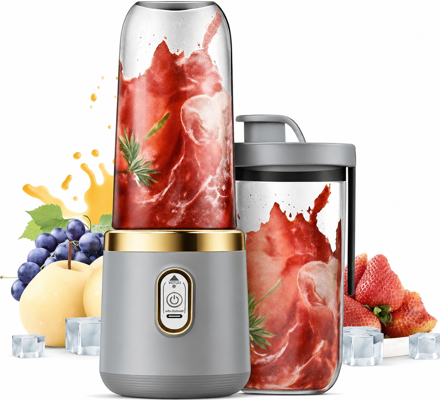 Image of Tazomi Portable USB Rechargeable Juicer Blender Mini Smoothie Maker Bottle 240 W Juicer
