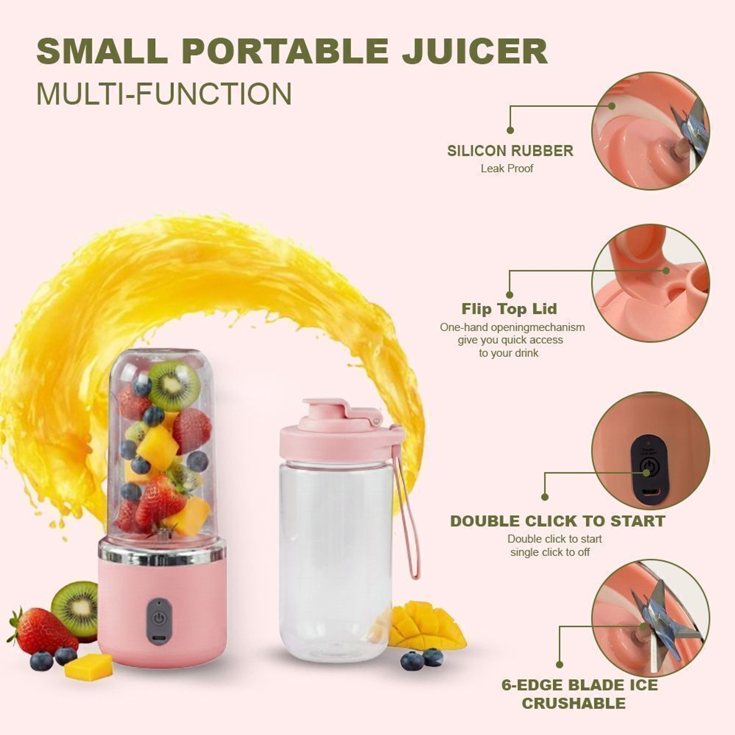 Image of Radhe Jucier mixer Grinder 250 W Juicer Mixer Grinder