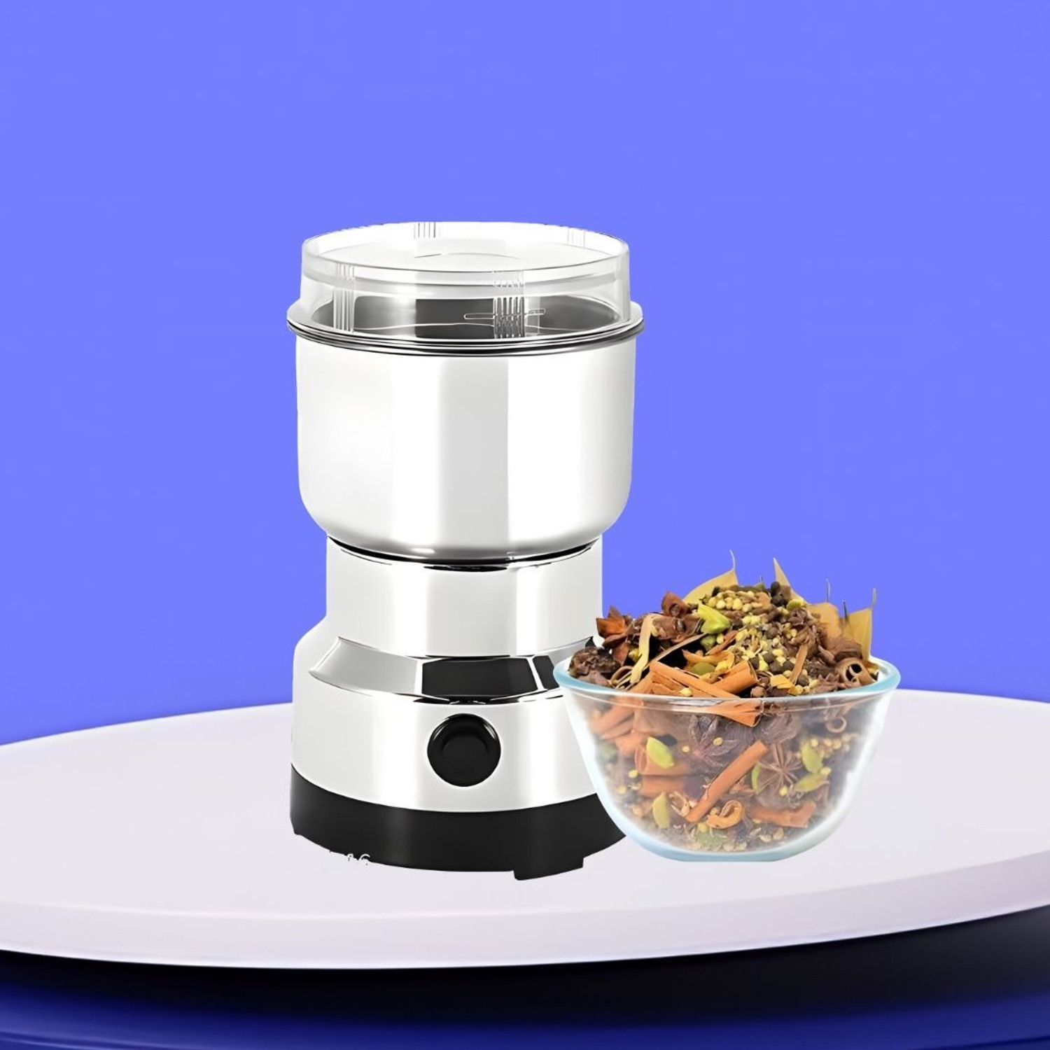 Image of SACRO Mini Electric Chopper Rechargeable Food Processor with Liquid Cooling SystemA215 240 W Mixer Grinder