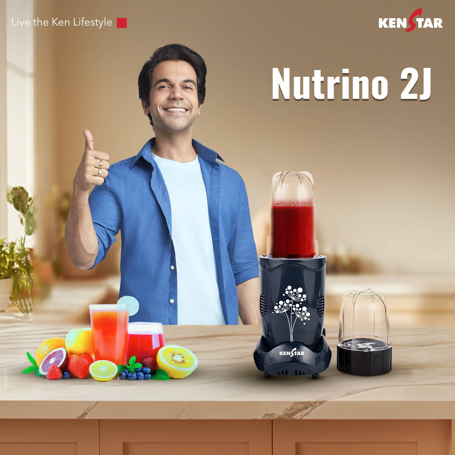 Kenstar Nutrino 350W Blender Grinder - Image 3