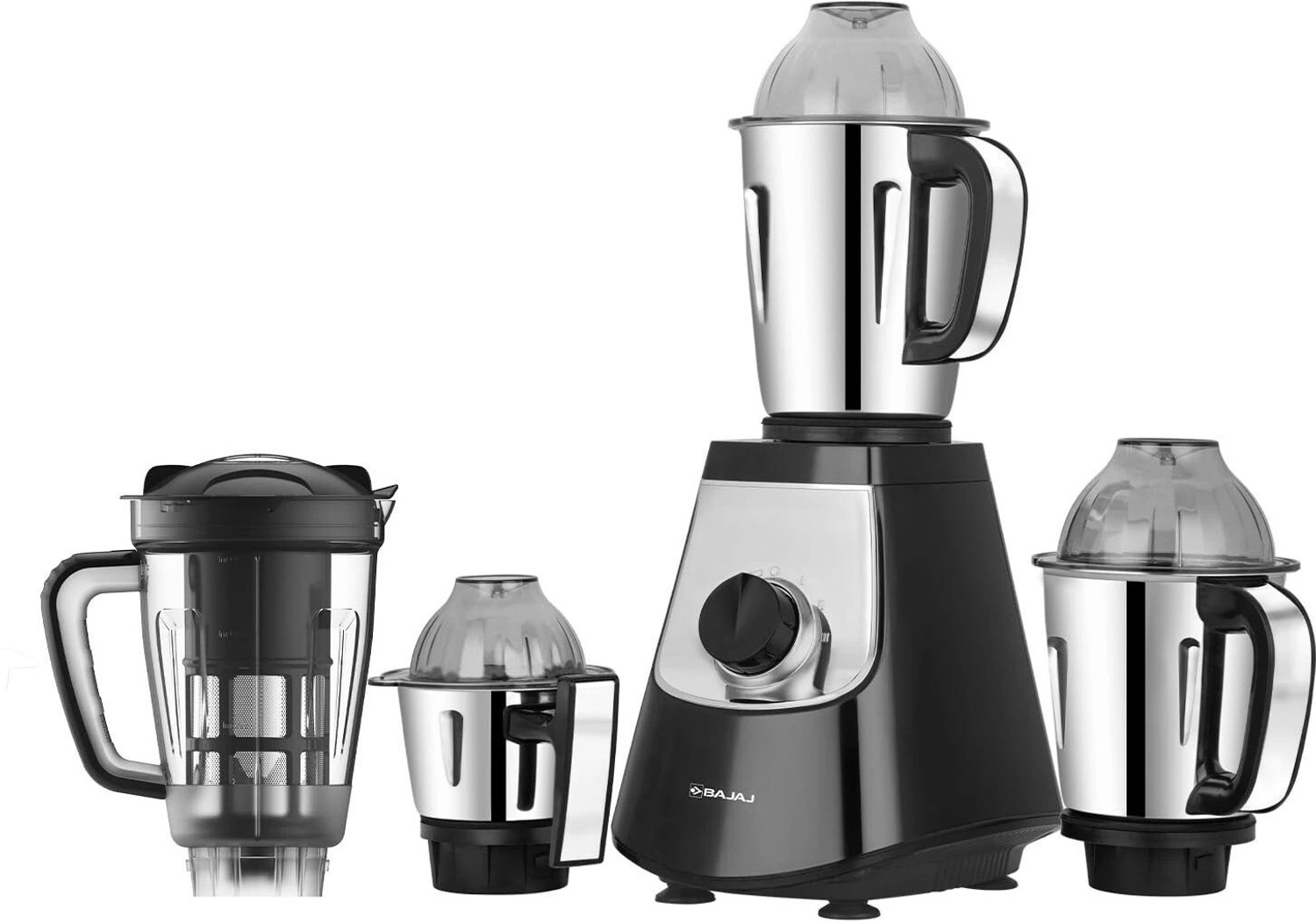 Image of BAJAJ Military Series Evoque 4 Jar 1000 Watts Mixer Grinder 1000 W Mixer Grinder