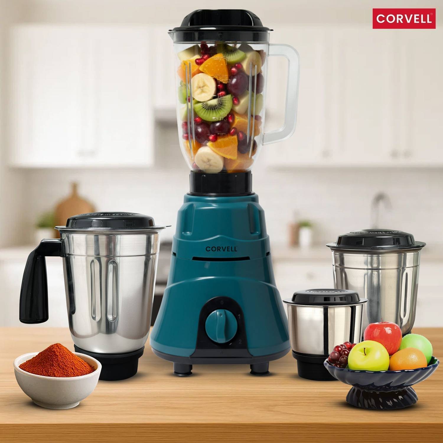 Corvell NUTRIMAXX 750 W Mixer Grinder Price in India - Buy Corvell