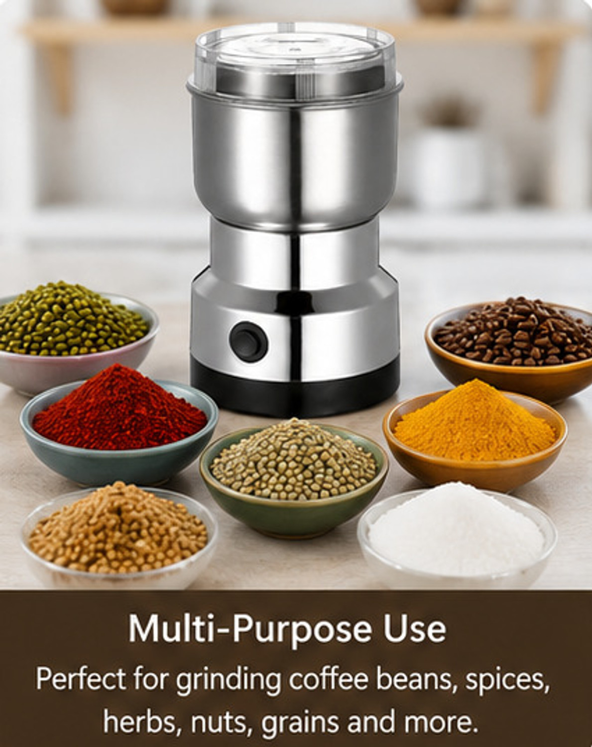 Image of SaAvira Kitchen Essentials Series 150 W Mixer Grinder